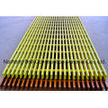 Caillebotis Pultruded de FRP / GRP, T-3320, 50 * 25.4 * 38.1 * 12.7mm, grille Pultruded, Fiberlass.